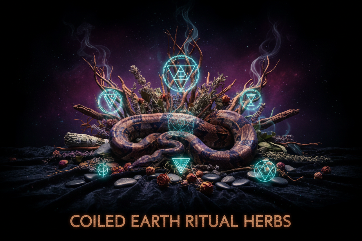 Coiled Earth Ritual Herbs