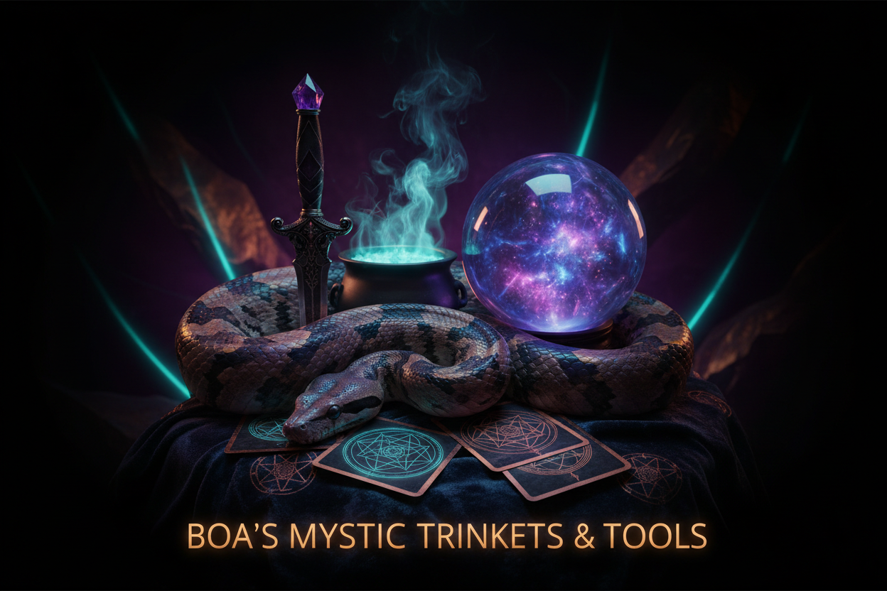 Boa's Mystic Trinkets & Tools