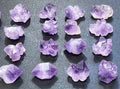 Amethyst Mini Crystal Clusters (3 Pcs) Raw Gemstones