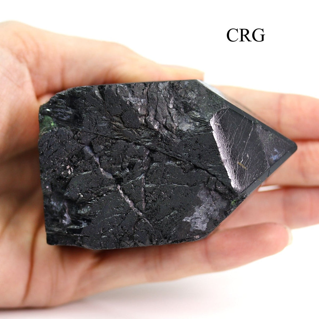 Black Tourmaline Top Polished Points / 1.5-3" AVG - 1 KILO LOT