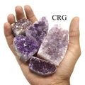 Amethyst Cut Druzy with Basalt Bases / 1.5-3.5" AVG - 1 KILO LOT