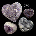 Angel Aura Amethyst Hearts / 150-500g AVG - 1 KILO LOT