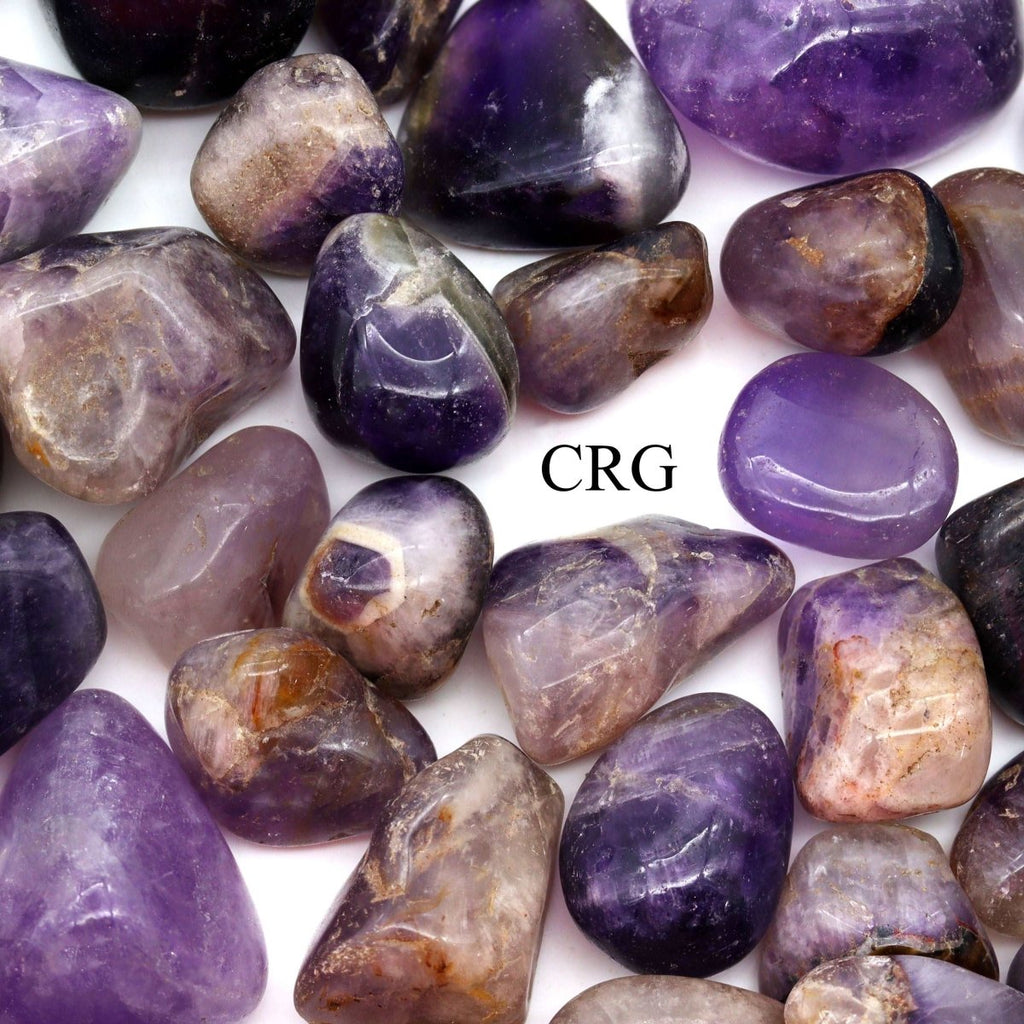 Tumbled Banded Amethyst 20-50mm (1 Pound)