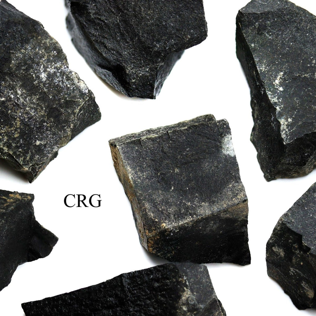 Rough Black Basalt / 1.5-2.5" AVG - 1 LB. LOT