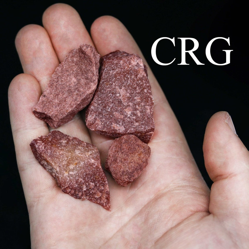 Rough Guava Quartz / 20-40mm AVG - 1 LB. LOT