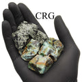 Rough Mixed Chrysocolla and Kambaba Jasper / 25-40mm AVG - 1 KILO LOT