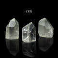 Clear Quartz Points with Cut Bases / 1-1.5" AVG - 1 KILO LOT