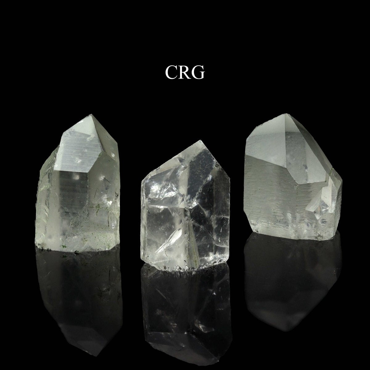 Clear Quartz Points with Cut Bases / 1-1.5" AVG - 1 KILO LOT