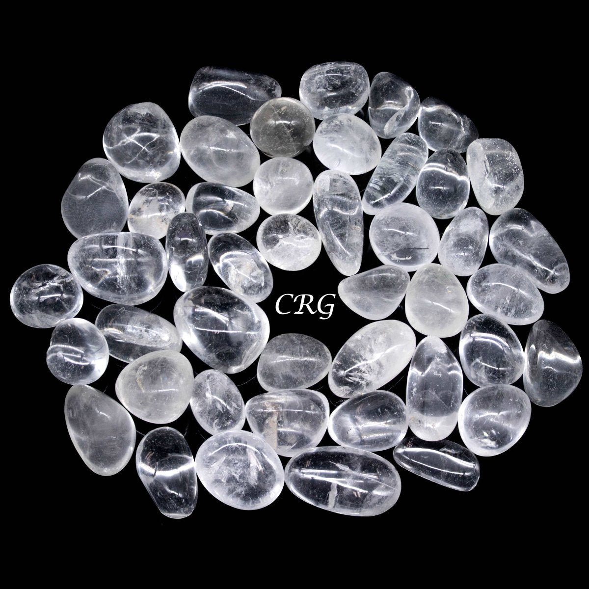 Tumbled Clear Quartz / 15-40mm AVG - 1 LB. LOT