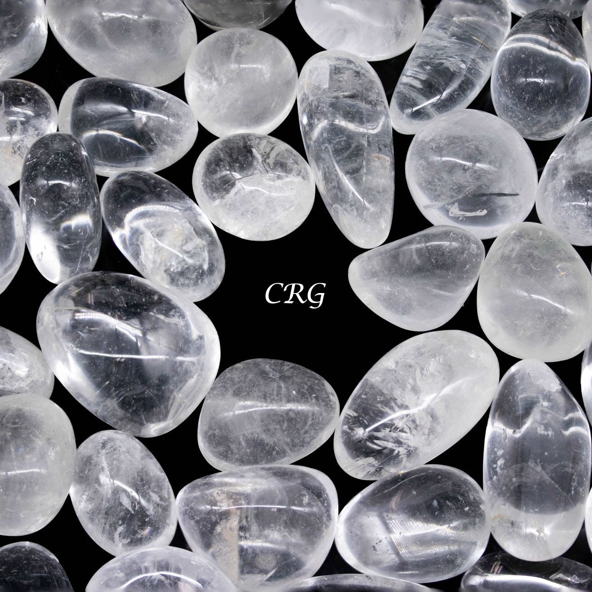 Tumbled Clear Quartz / 15-40mm AVG - 1 LB. LOT