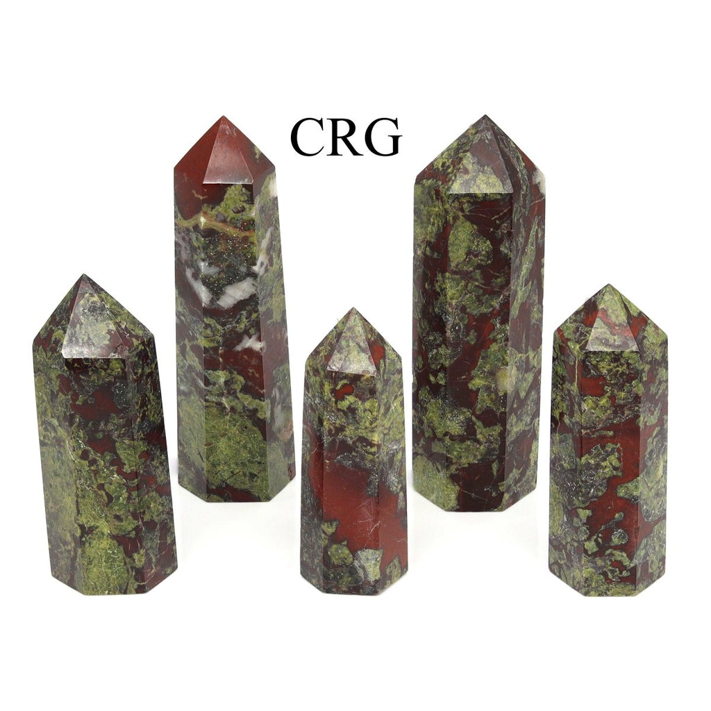 Dragon's Blood Jasper Tower (1 KILO LOT)