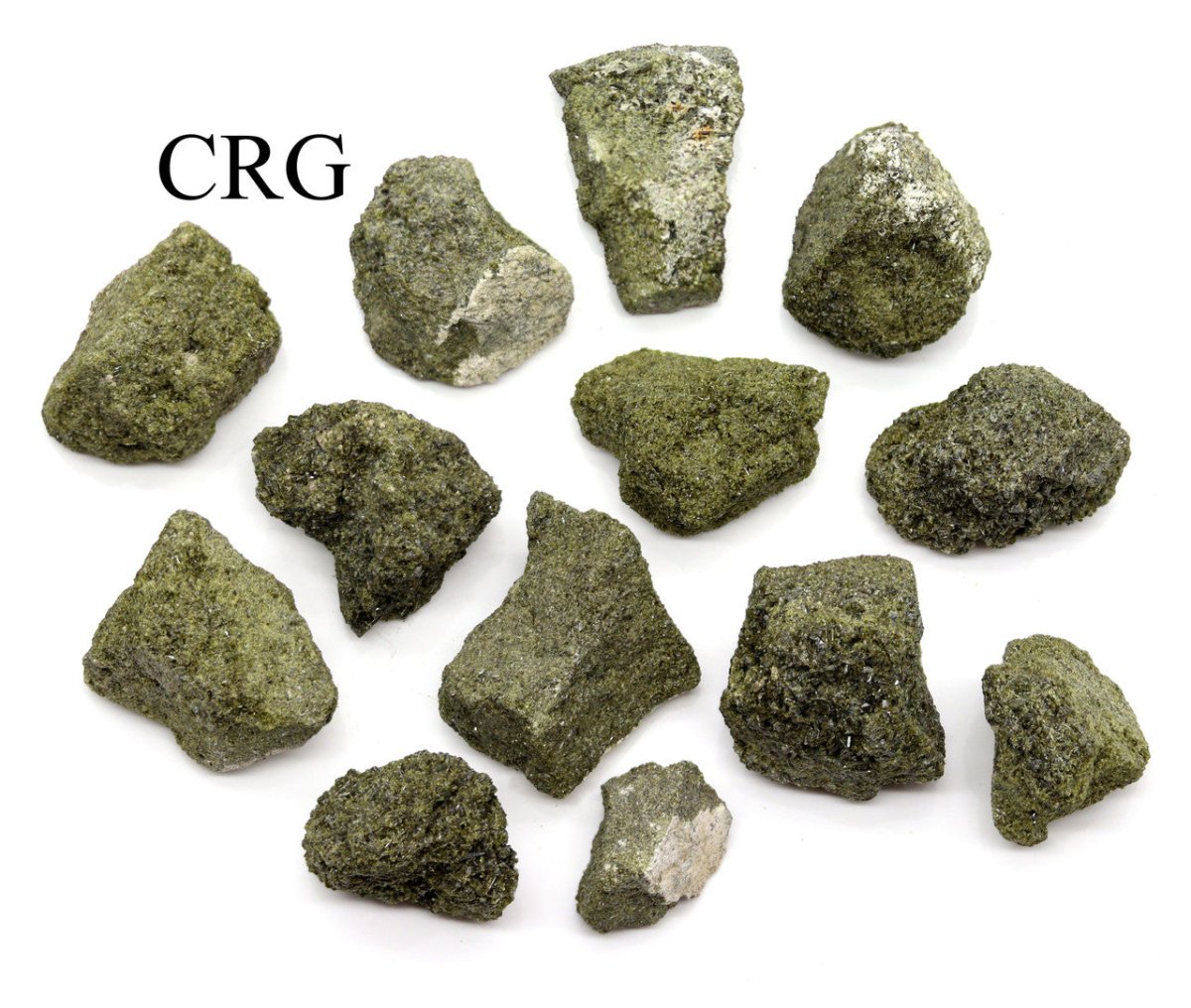 Rough Epidote / 1" AVG - 1 LB. LOT
