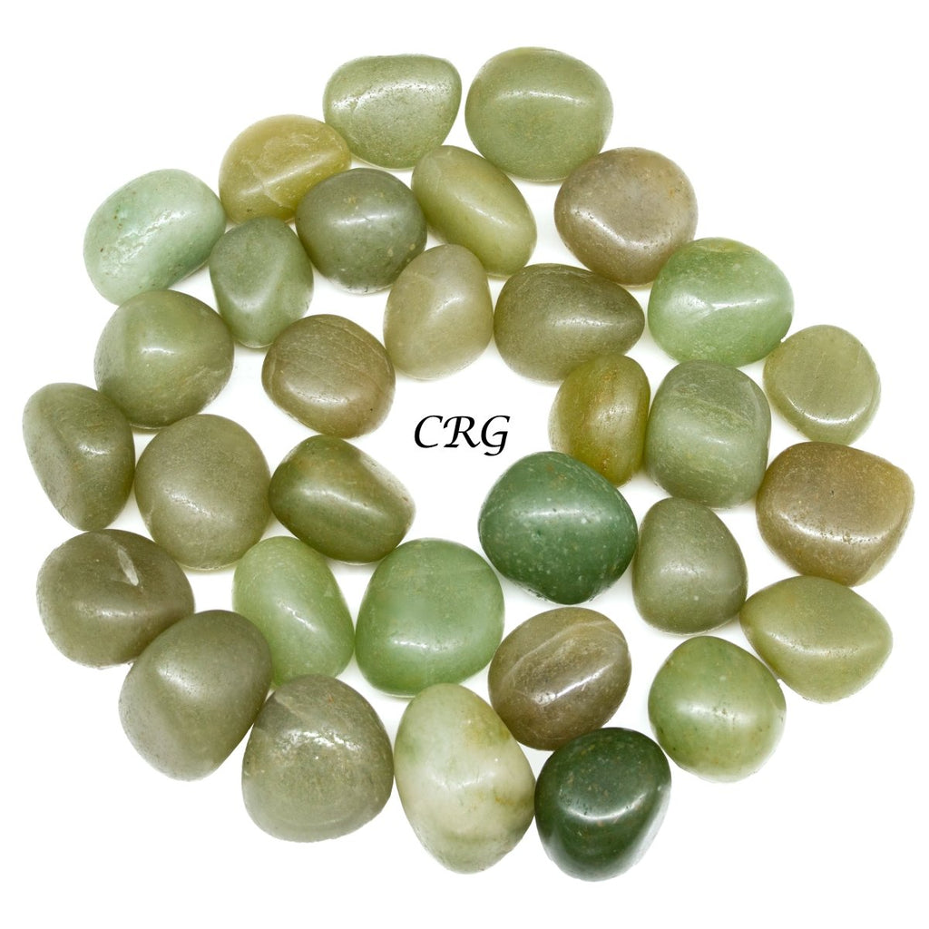 Tumbled Green Aventurine / 1-2" AVG - 1 KILO LOT