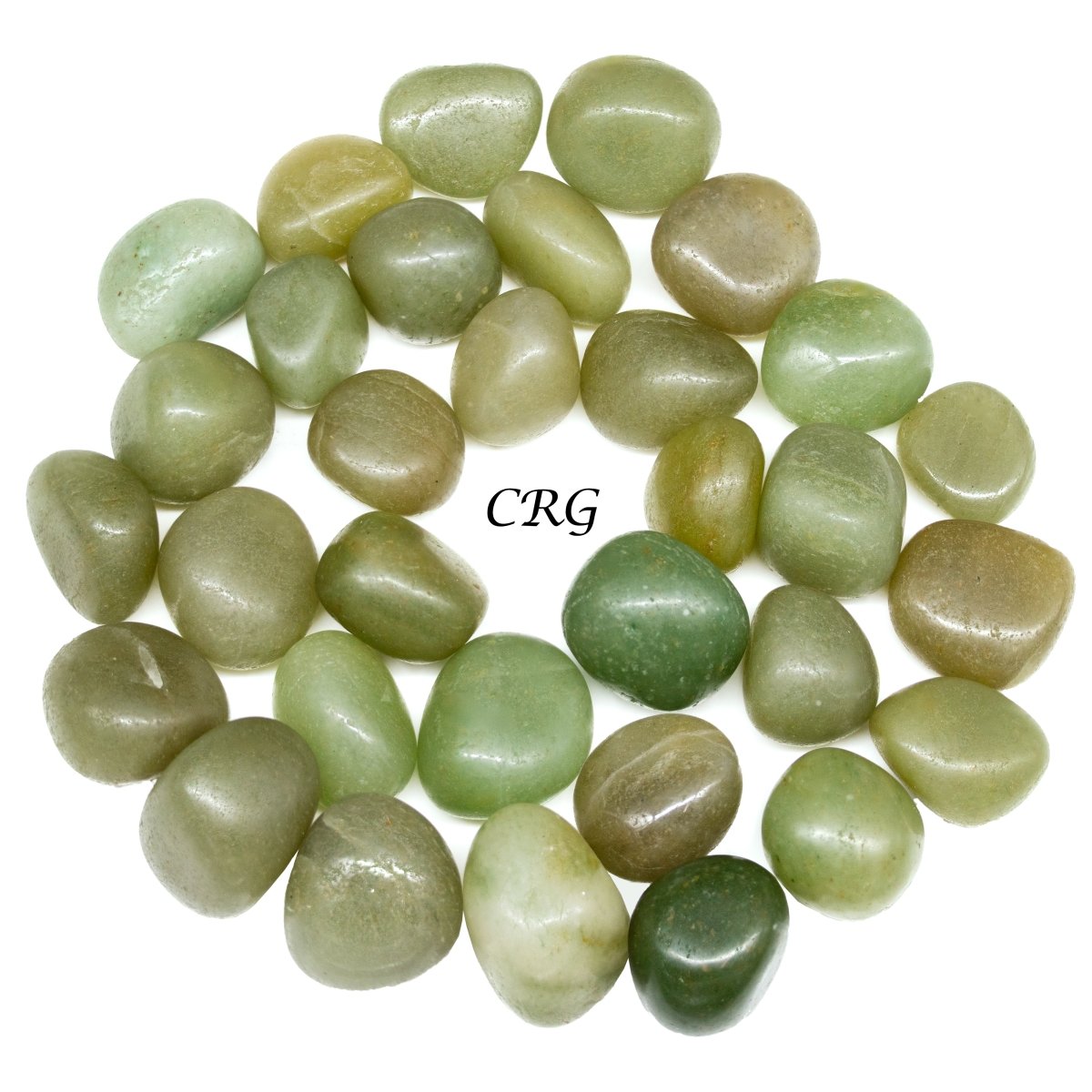 Tumbled Green Aventurine / 1-2" AVG - 1 KILO LOT