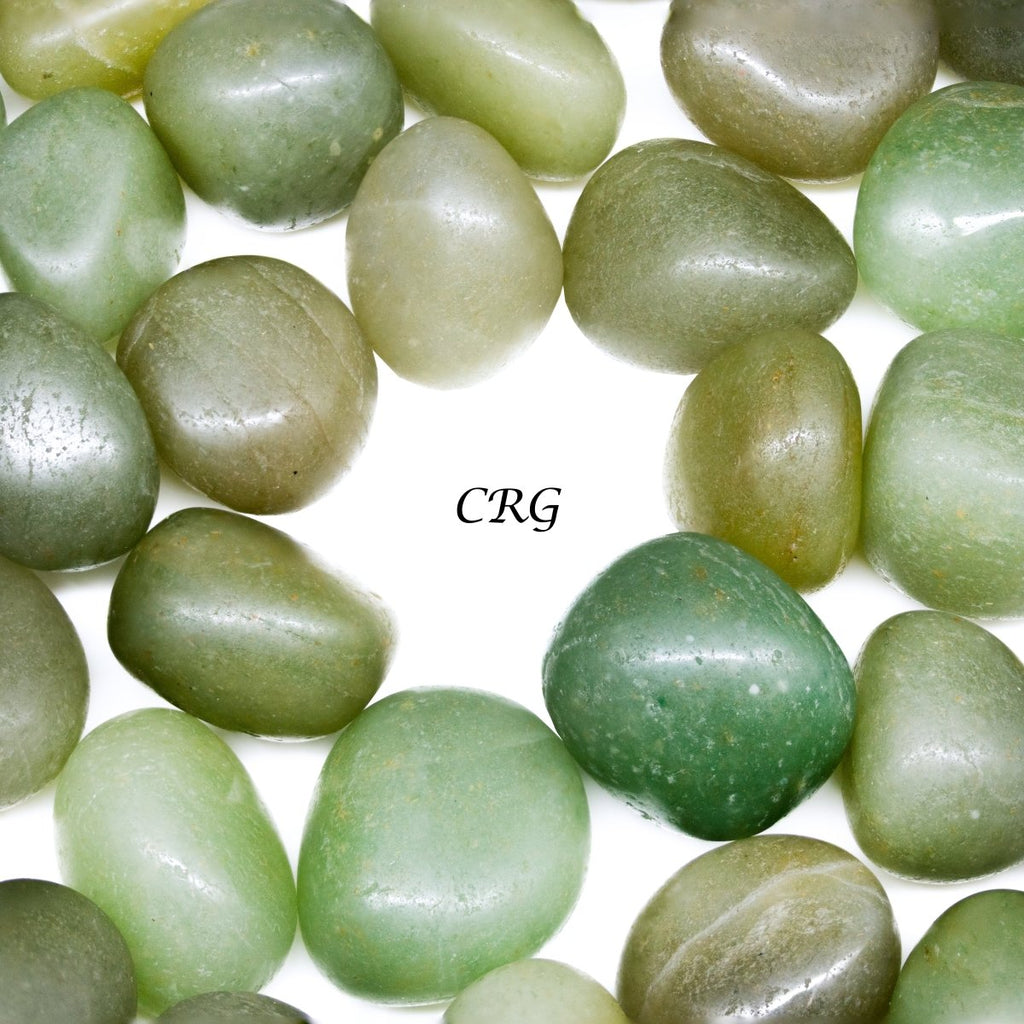 Tumbled Green Aventurine / 1-2" AVG - 1 KILO LOT
