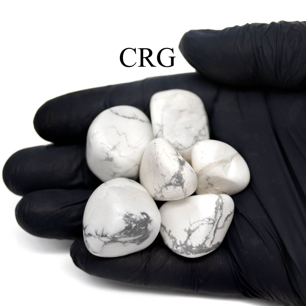 1LB. Howlite Tumbled Stones