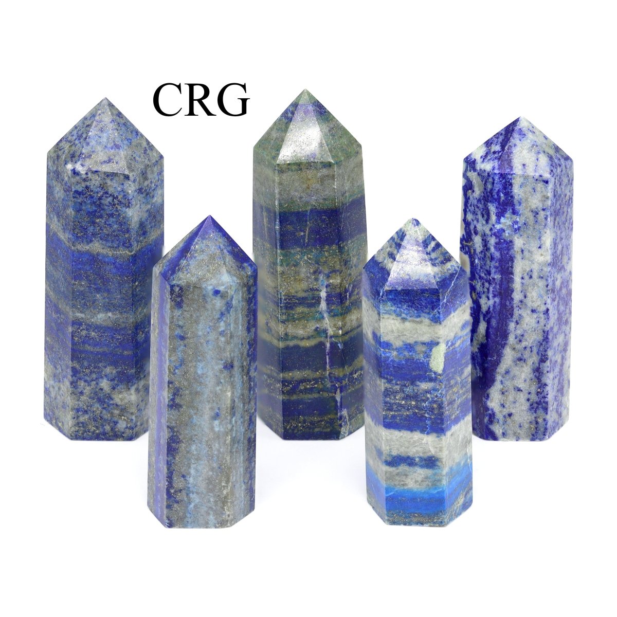 Lapis Lazuli Towers / 4-12cm AVG - 1 KILO LOT