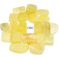 Tumbled Extra Quality Lemon Calcite / 1-2" AVG - 1 KILO LOT