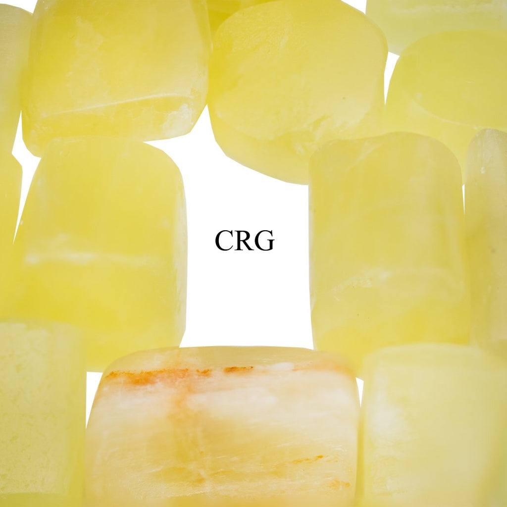 Tumbled Extra Quality Lemon Calcite / 1-2" AVG - 1 KILO LOT