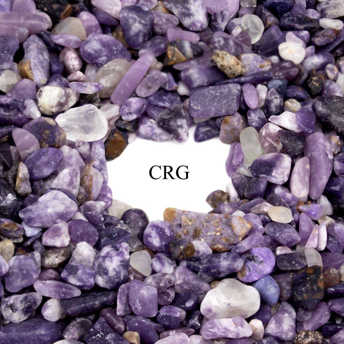 Tumbled Lepidolite Confetti Chips / 4-7mm AVG - 1 KILO LOT