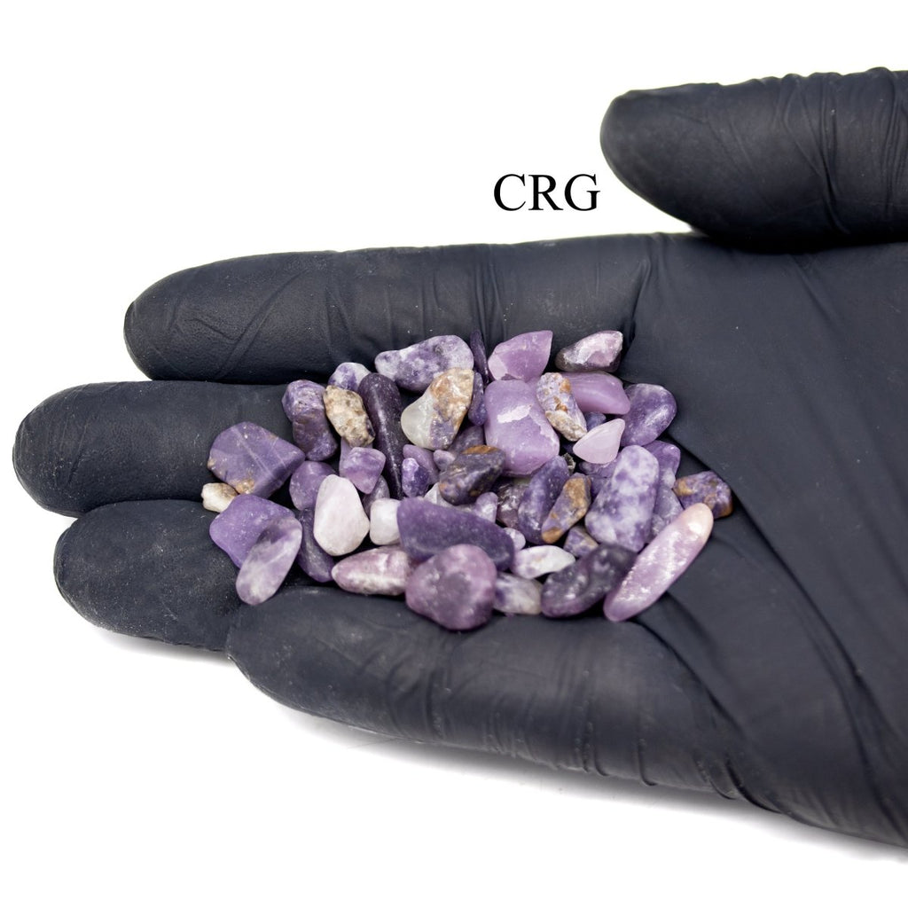 Tumbled Lepidolite Confetti Chips / 4-7mm AVG - 1 KILO LOT