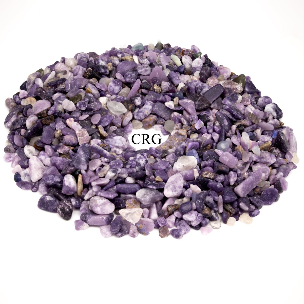 Tumbled Lepidolite Confetti Chips / 4-7mm AVG - 1 KILO LOT