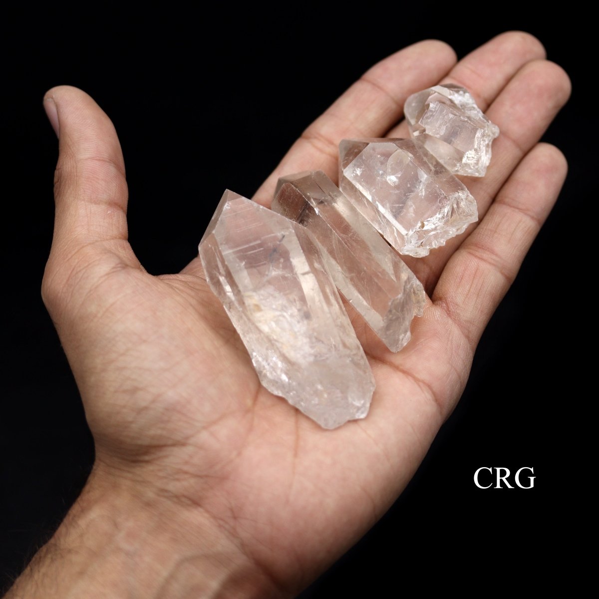 Light Smoky Quartz Laser Points 1 to 4 inches (1 Kilo)
