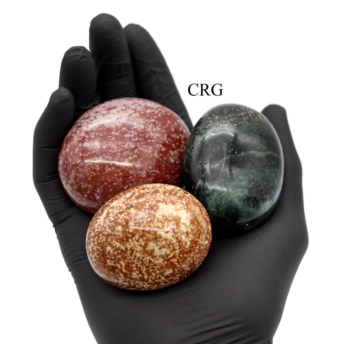 Ocean Jasper Palm Stones / 40-60mm AVG - 1 KILO LOT