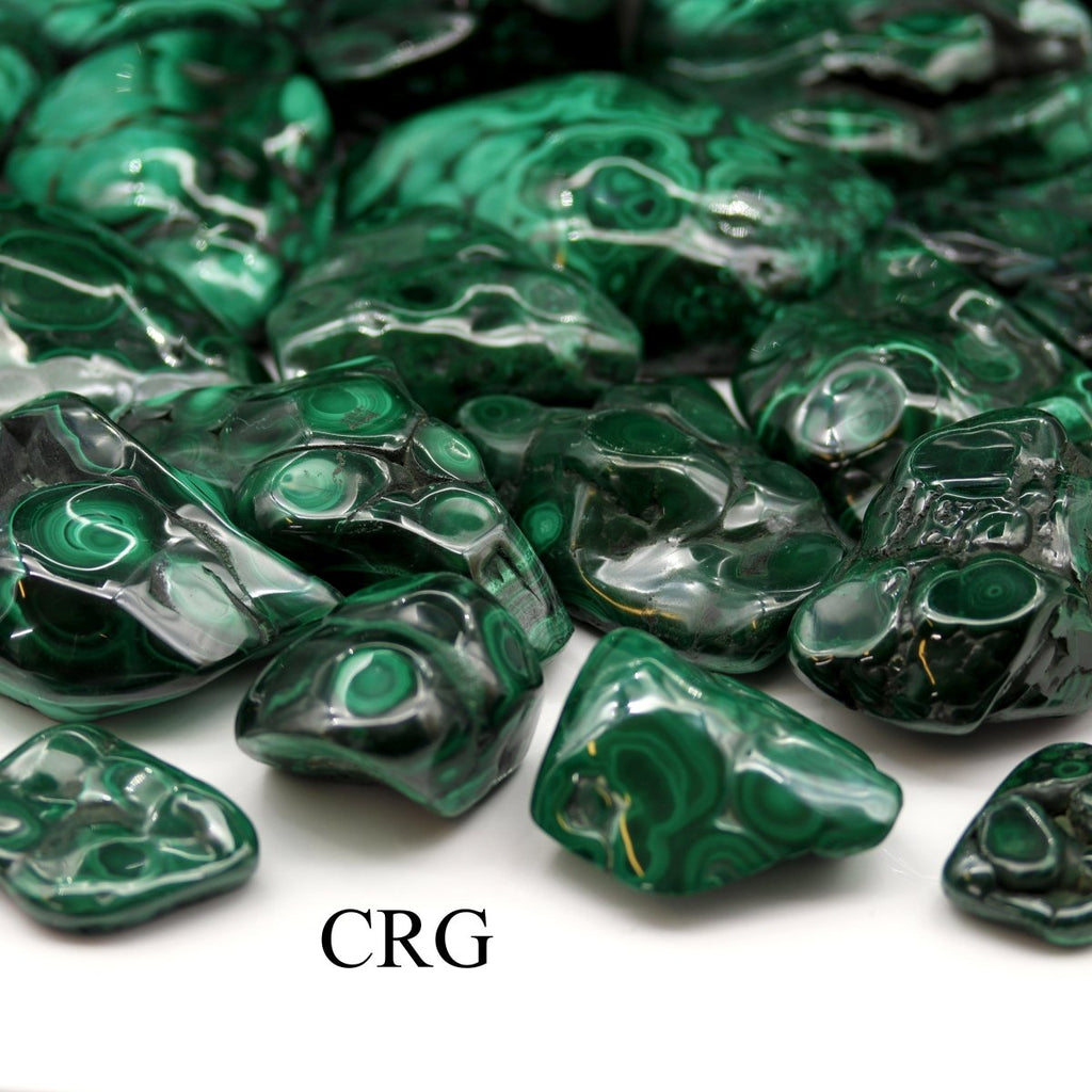 Malachite Freeforms / 1.5-5" AVG - 1 KILO LOT