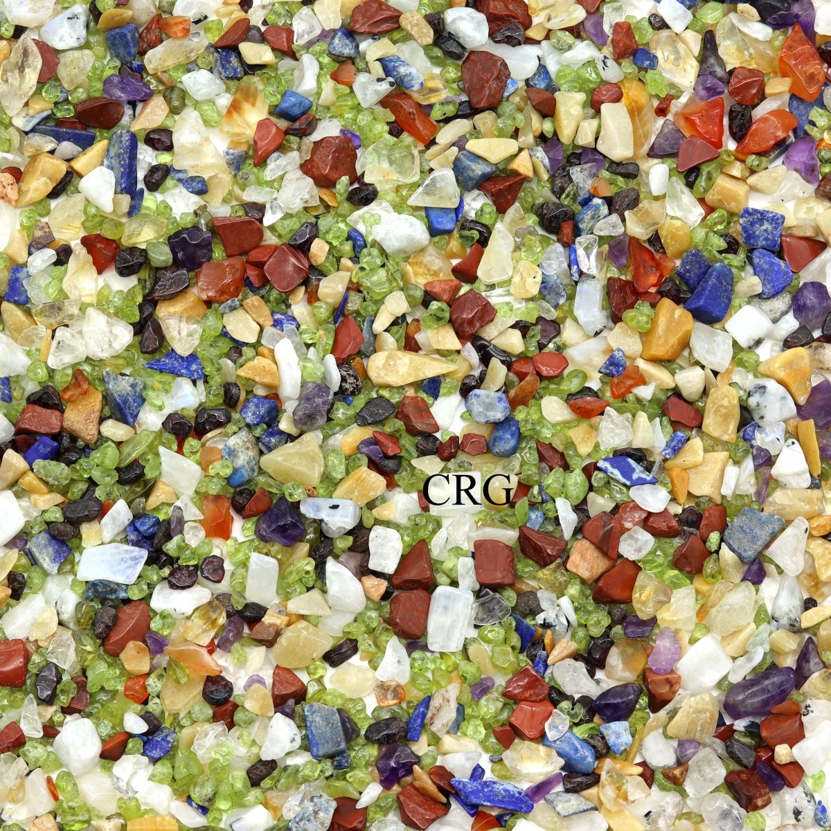 Tumbled Mixed Gemstone Chips / 4-7mm AVG - 1 KILO LOT