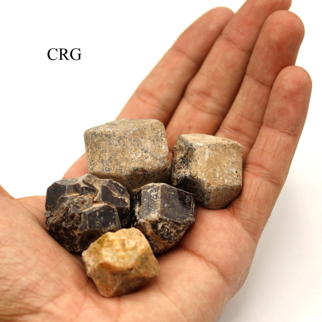 Rough Multicolored Garnets / 0.75-1.75" AVG - 1 KILO LOT