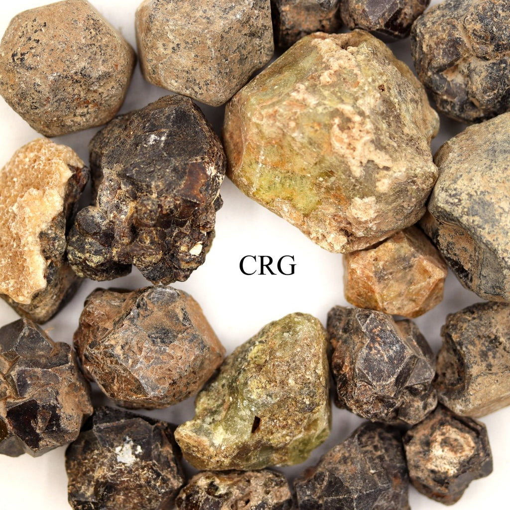 Rough Multicolored Garnets / 0.75-1.75" AVG - 1 KILO LOT