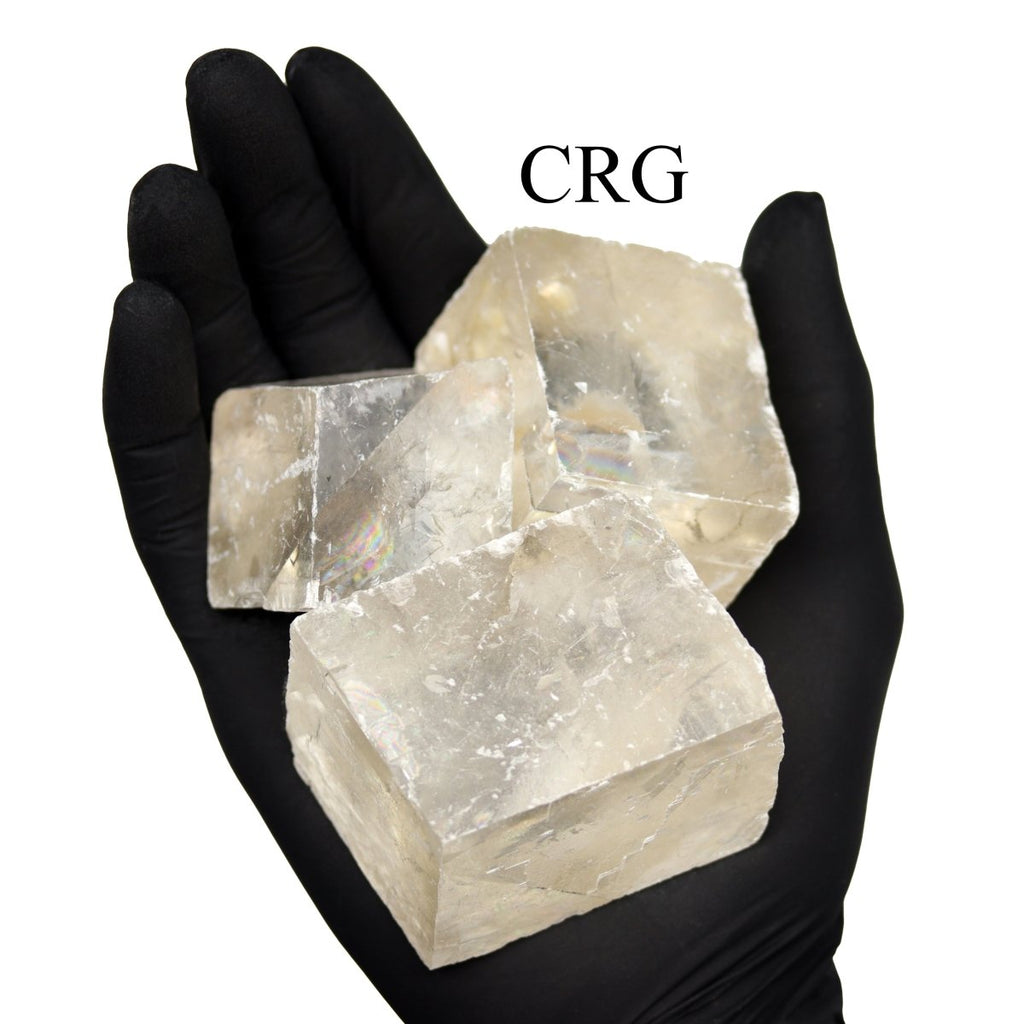 Rough Optical Calcite with Inclusions / 1.5-2.5" AVG - 1 KILO LOT