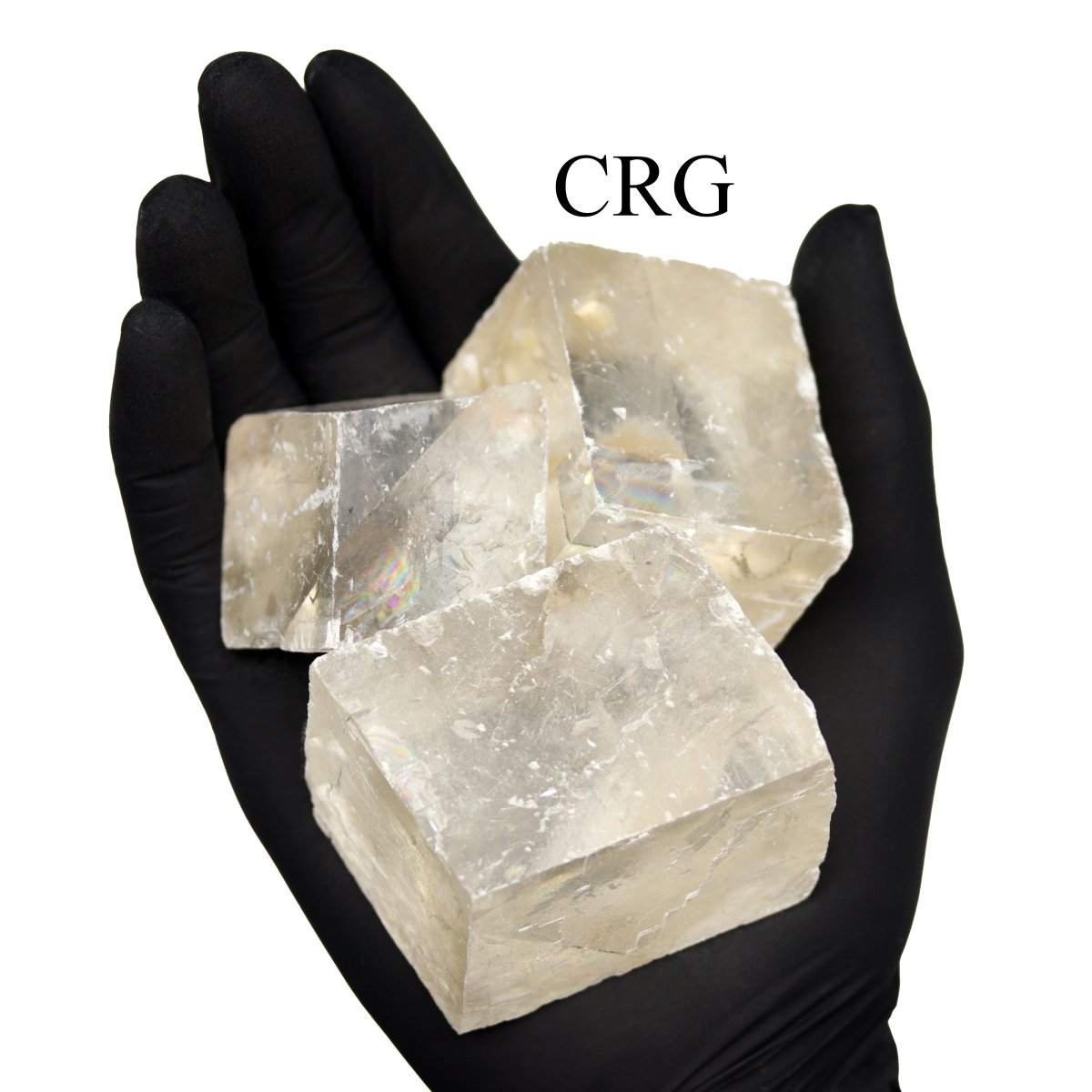 Rough Optical Calcite with Inclusions / 1.5-2.5" AVG - 1 KILO LOT