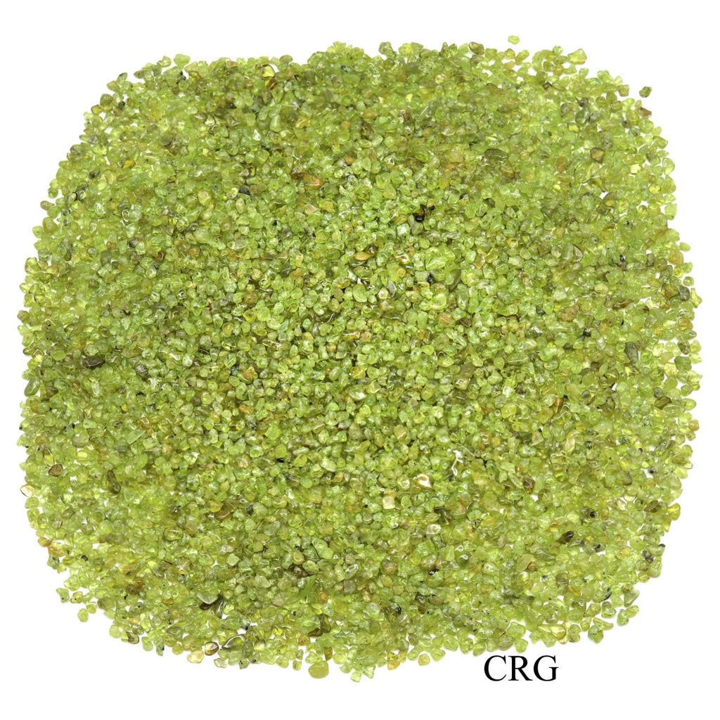 Tumbled Peridot Confetti Chips / 4-7mm AVG - 1 KILO LOT