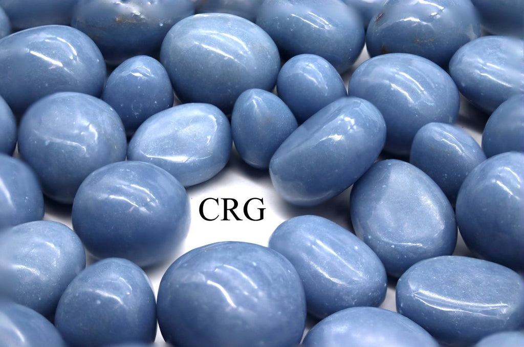 Tumbled Angelite / 20-35mm AVG - 1 KILO LOT