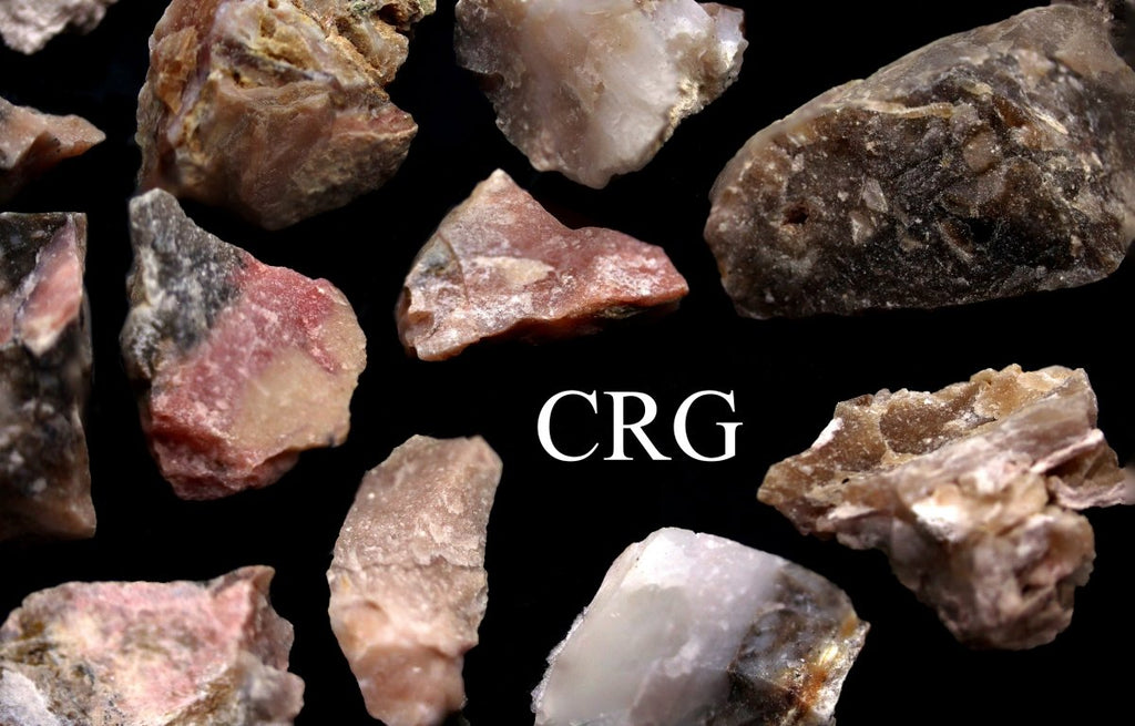 Rough Pink Opal / 1-2" AVG - 1 KILO LOT