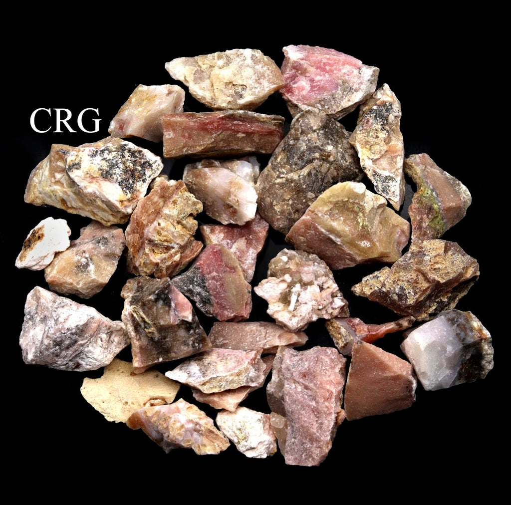 Rough Pink Opal / 1-2" AVG - 1 KILO LOT