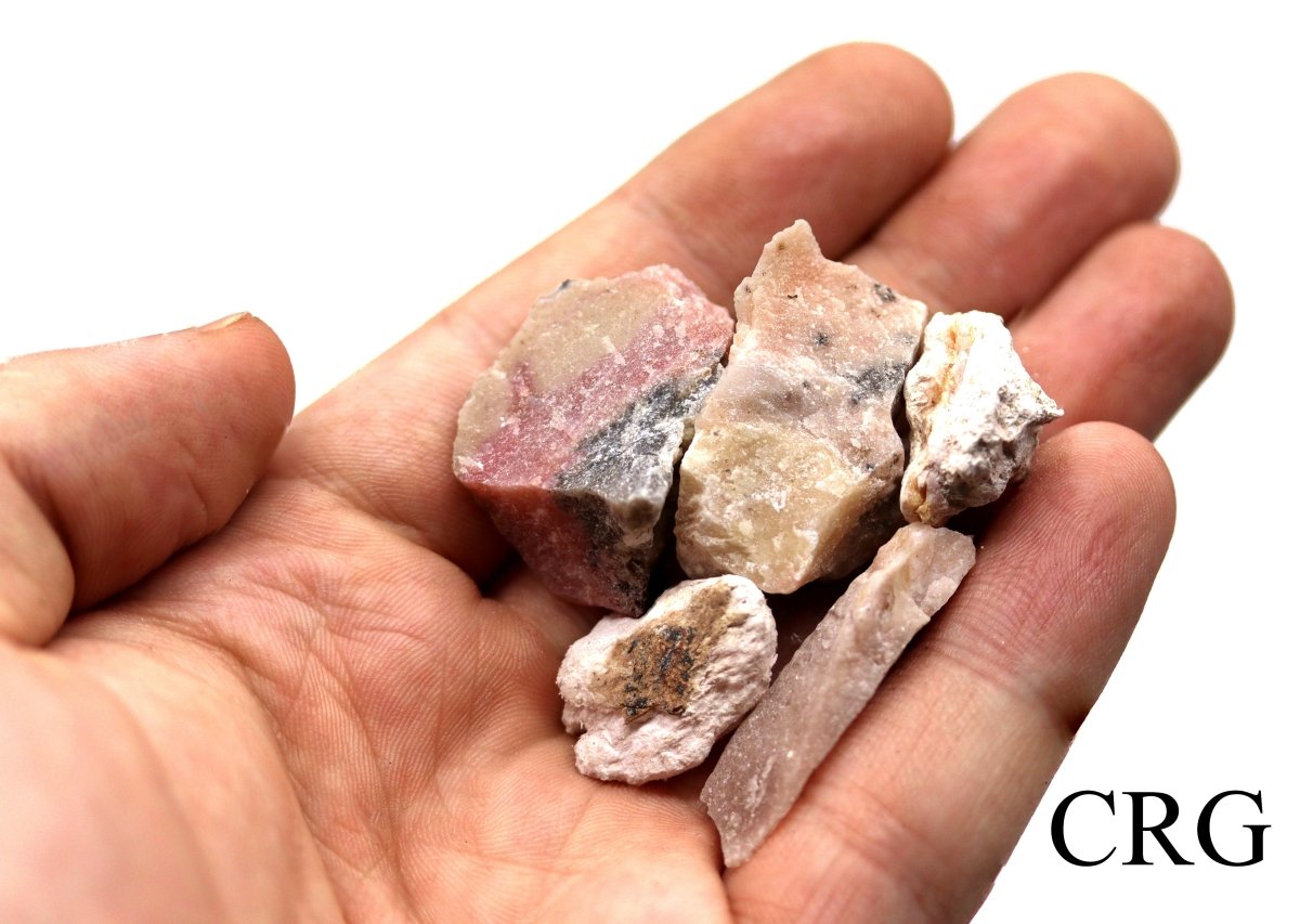 Rough Pink Opal / 1-2" AVG - 1 KILO LOT