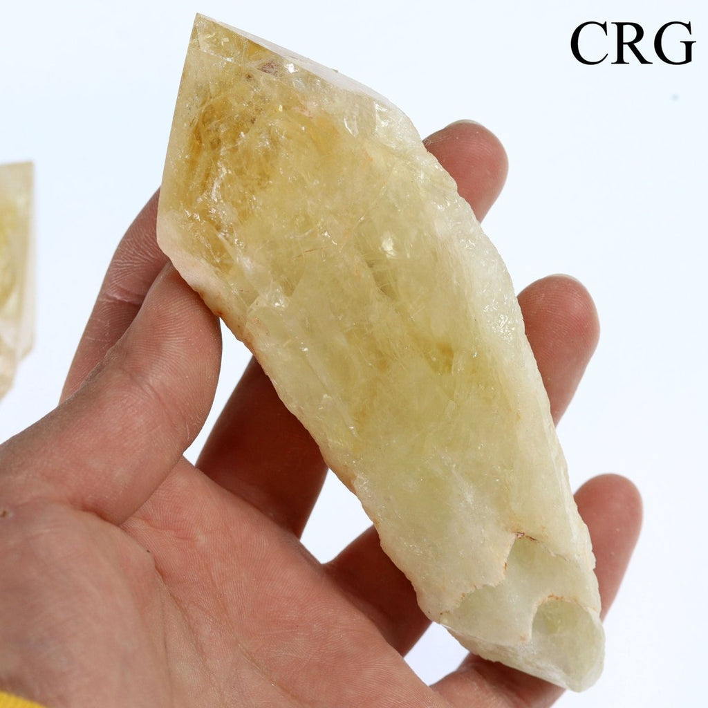Polished Citrine Cathedral Points / 3-6" AVG - 1 KILO LOT