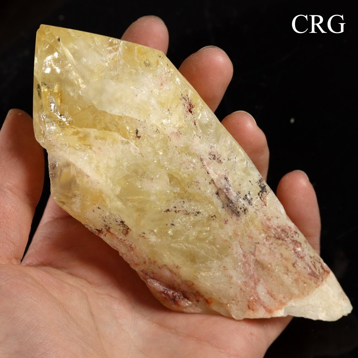 Polished Citrine Cathedral Points / 3-6" AVG - 1 KILO LOT