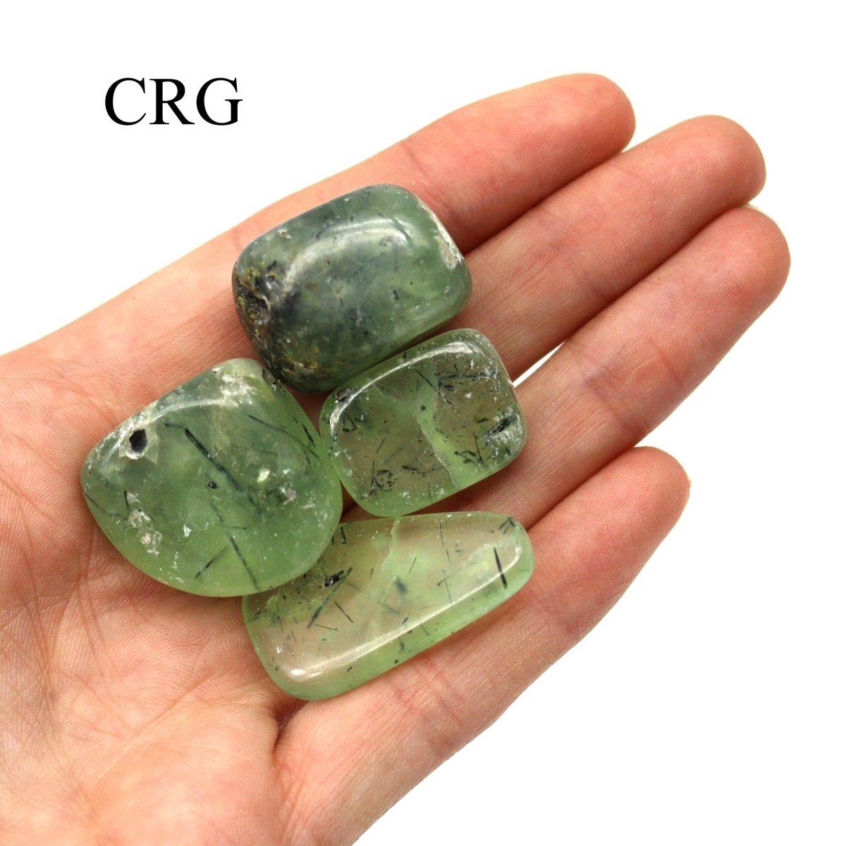 Tumbled Prehnite / 20-40mm AVG - 1 KILO LOT