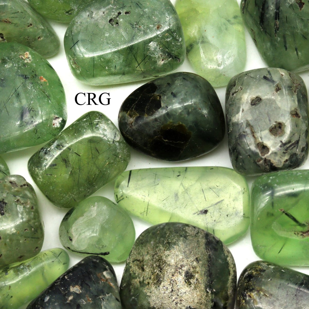 Tumbled Prehnite / 20-40mm AVG - 1 KILO LOT
