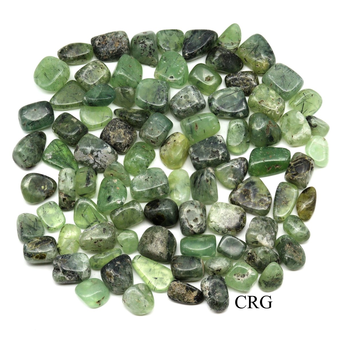 Tumbled Prehnite / 20-40mm AVG - 1 KILO LOT