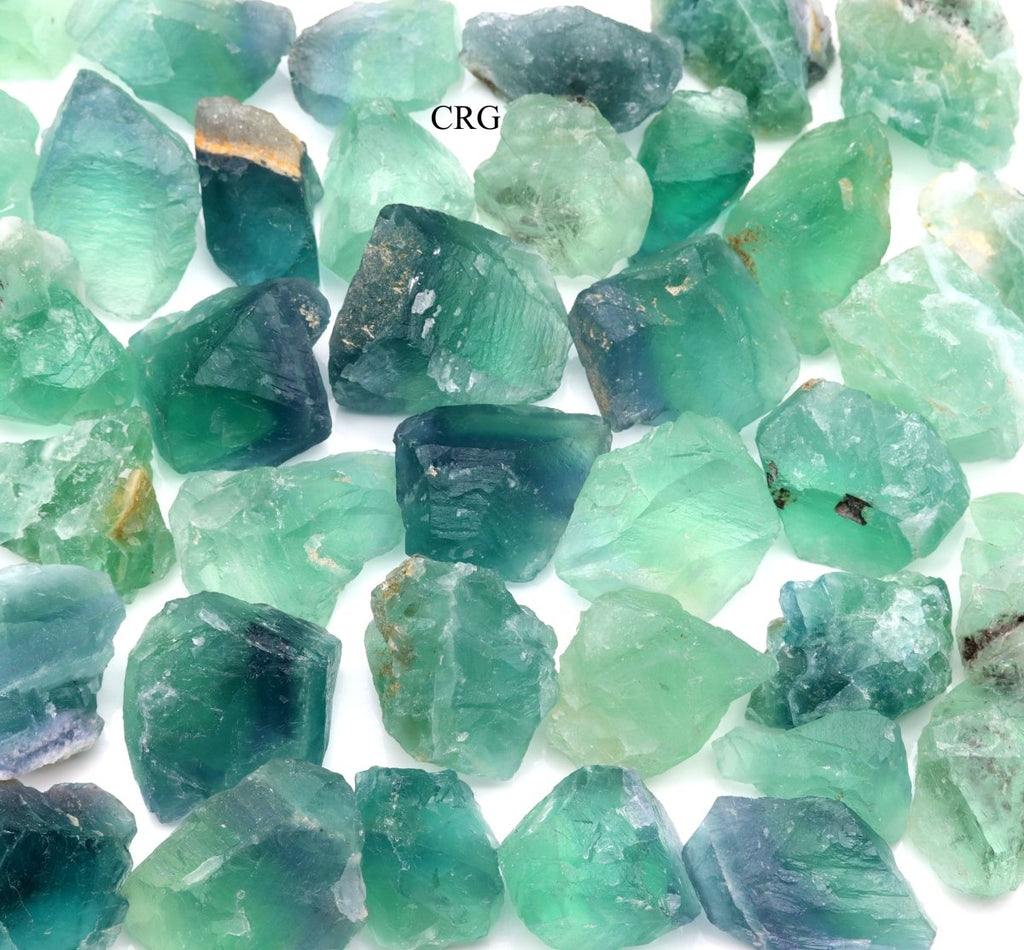Rough Rainbow Fluorite / 1-3" AVG - 1 KILO LOT