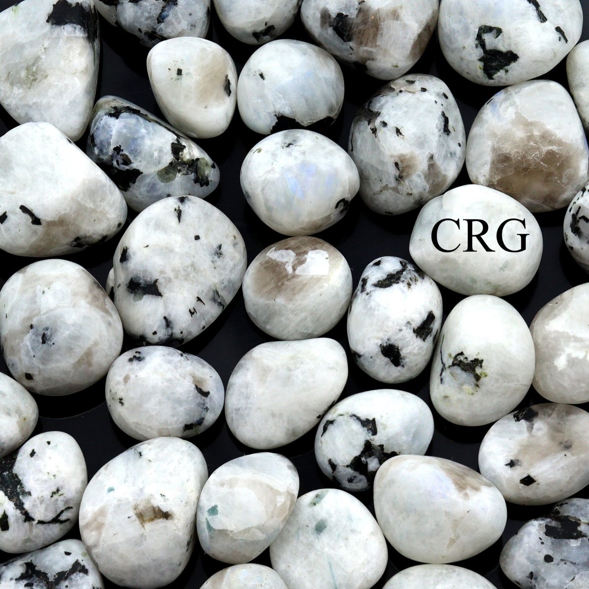 Tumbled Rainbow Moonstone / 30-35mm AVG - 1 KILO LOT
