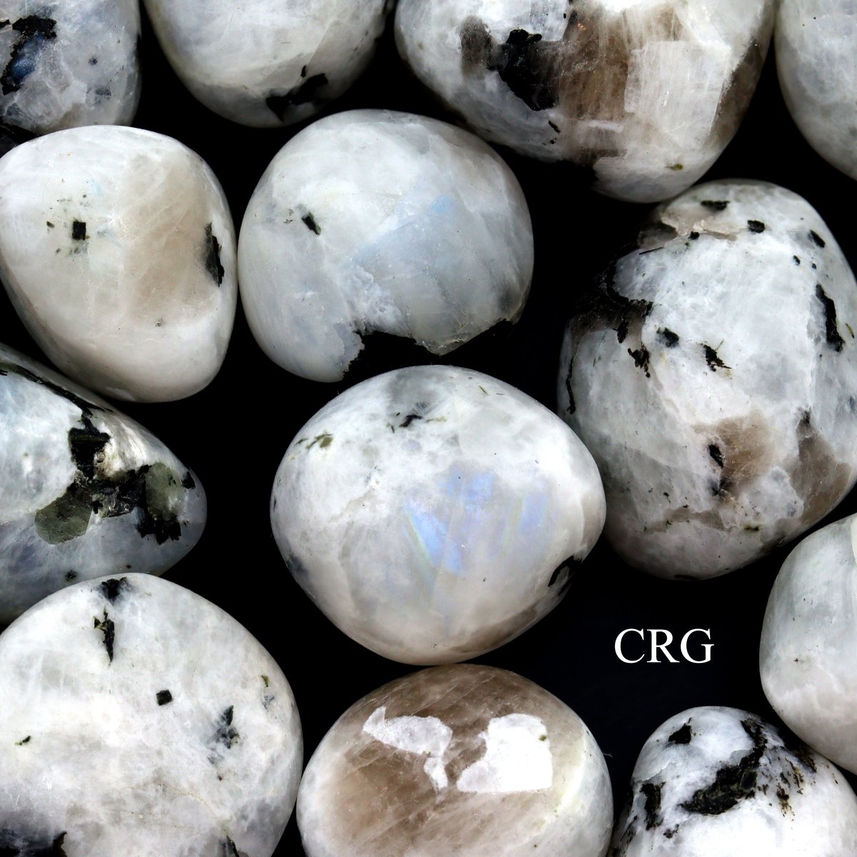 Tumbled Rainbow Moonstone / 30-35mm AVG - 1 KILO LOT