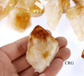 Raw Citrine Points / 2-3.5" AVG - 1 KILO LOT