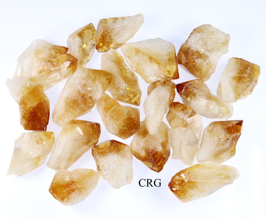 Raw Citrine Points / 2-3.5" AVG - 1 KILO LOT