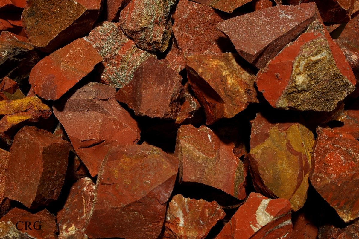 Rough Red Jasper / 1-2" AVG - 1 KILO LOT